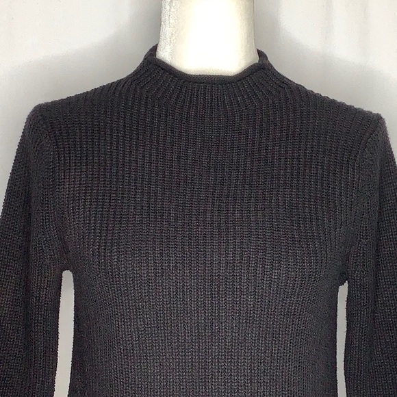 Style & Co. Black Basic Minimalist Modest Sweater Size S - Picture 3 of 14